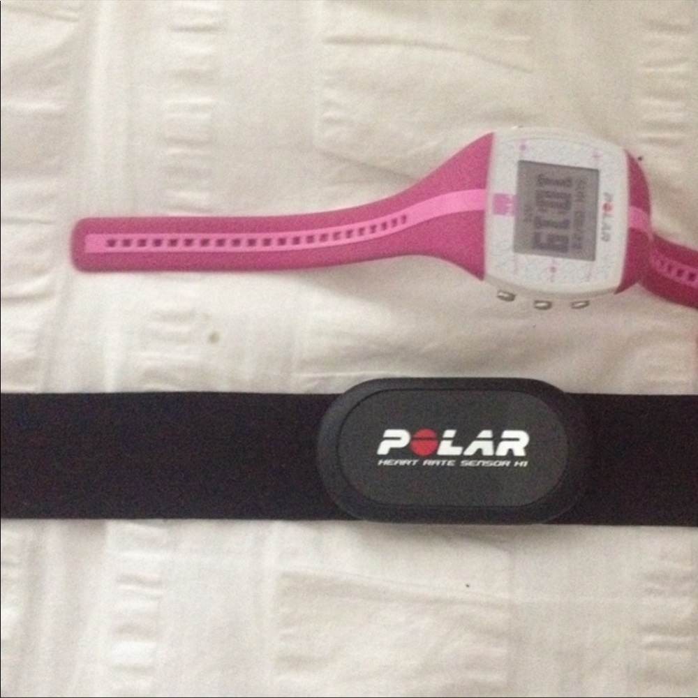 Polar fitness watch